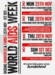 Sunderland WAD Poster, world aids day 2013
